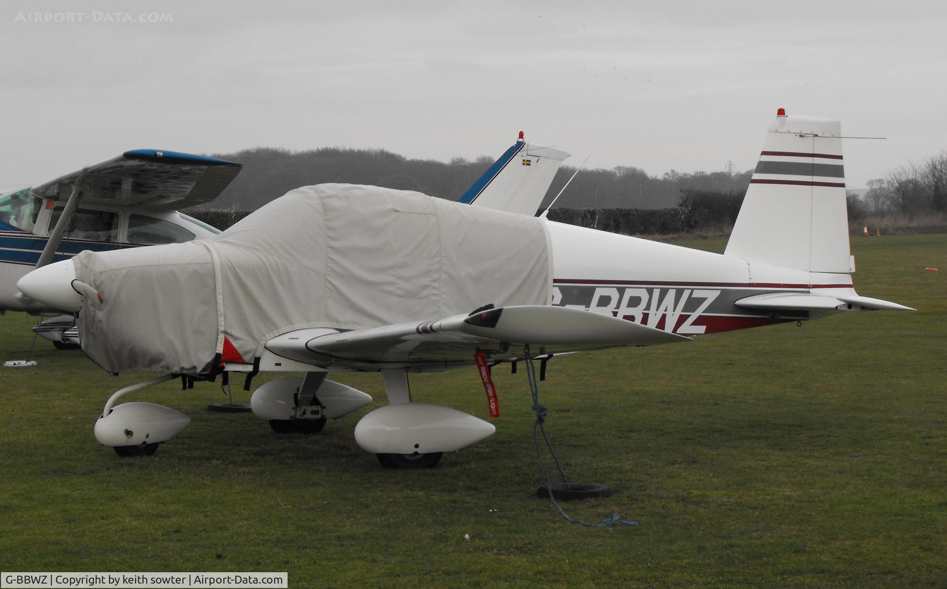 G-BBWZ, 1974 Grumman American AA-1B Trainer C/N AA1B-0334, Visiting East Winch Norfolk