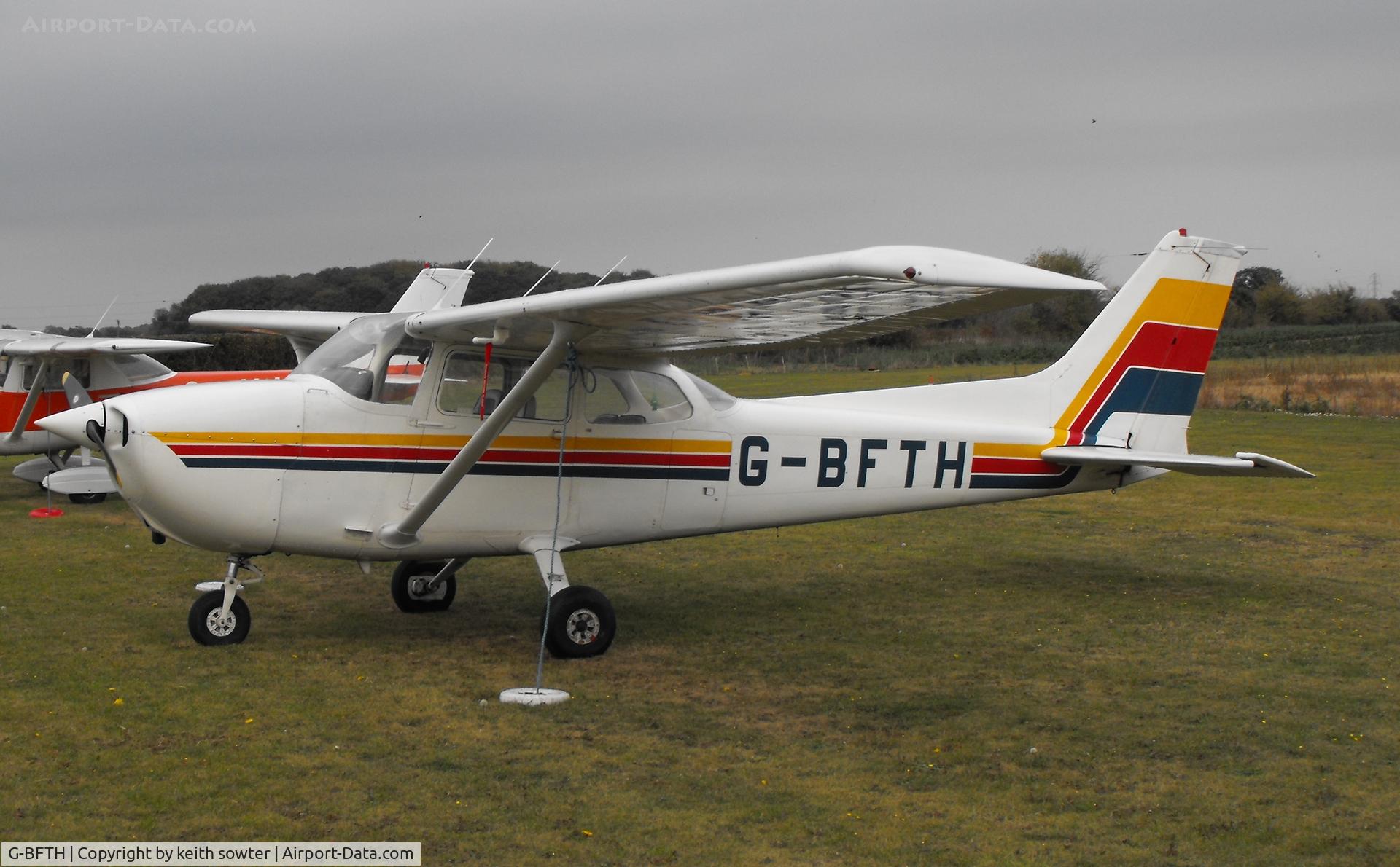 G-BFTH, 1978 Reims F172N Skyhawk C/N 1671, Visiting East Winch Norfolk