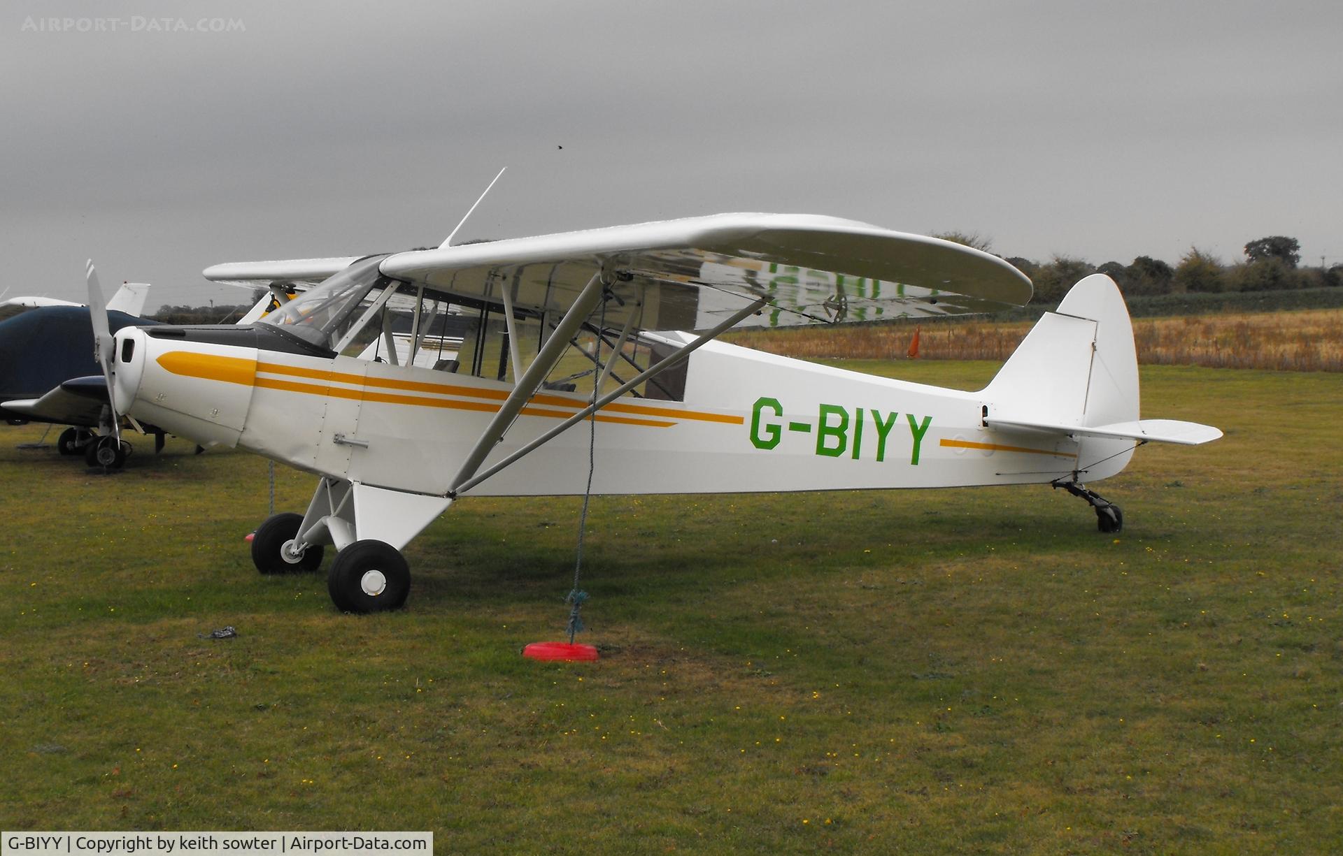 G-BIYY, 1952 Piper L-18C Super Cub C/N 18-1979, Visiting East Winch Norfolk
