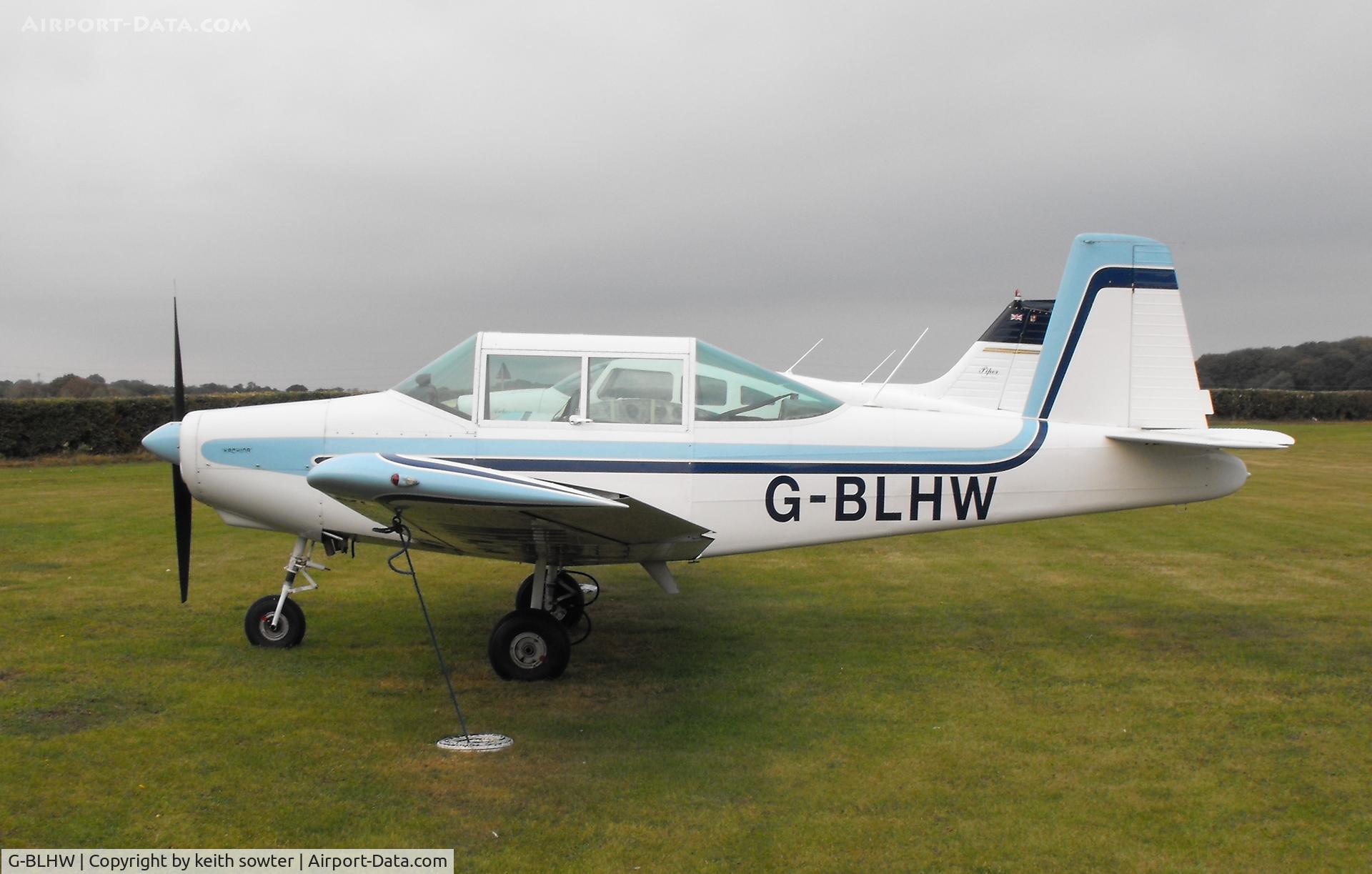 G-BLHW, 1980 Varga 2150A Kachina C/N VAC-161-80, Visiting East Winch Norfolk