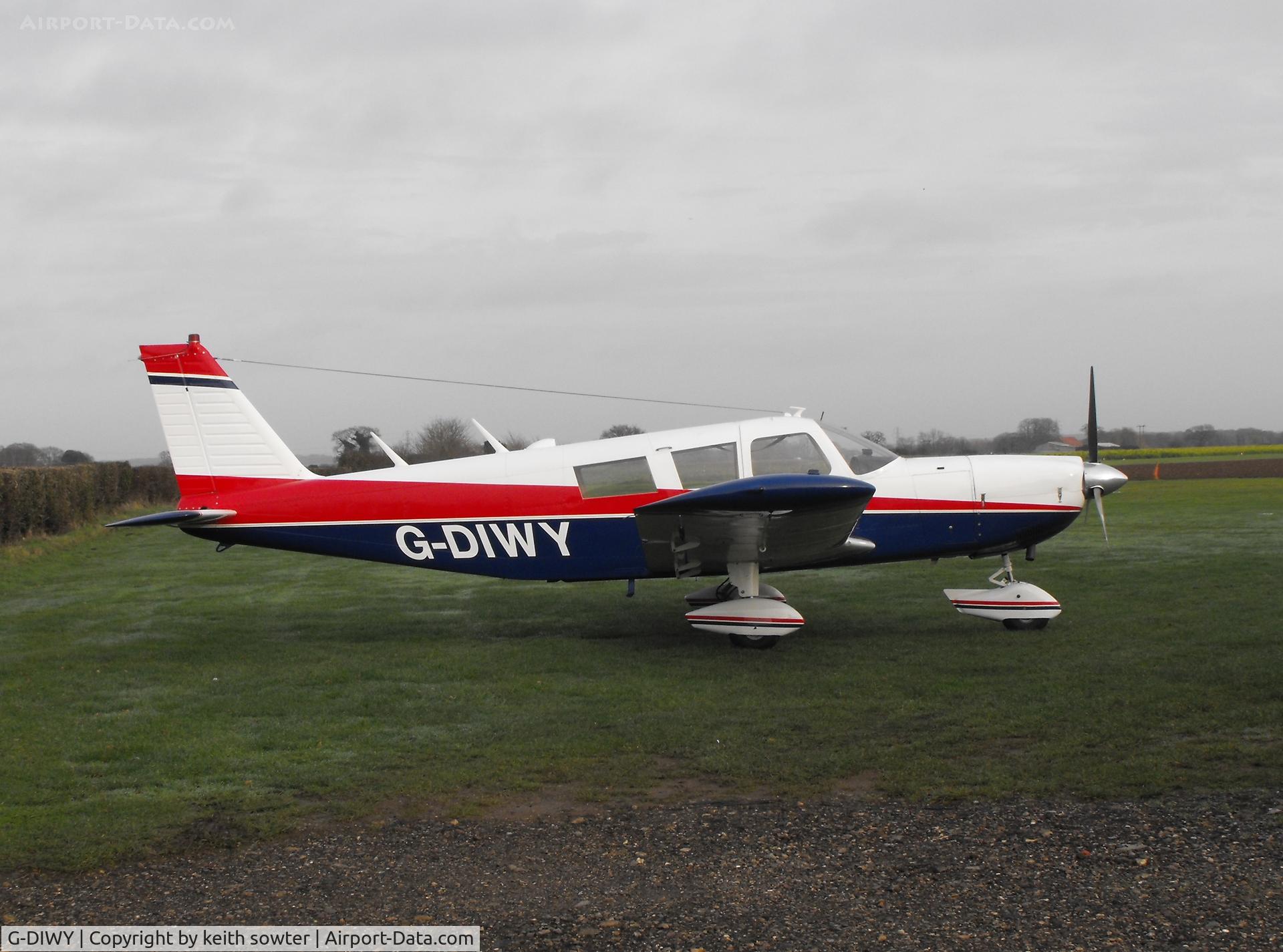 G-DIWY, 1969 Piper PA-32-300 Cherokee Six Cherokee Six C/N 32-40731, At is homebase - East Winch Norfolk