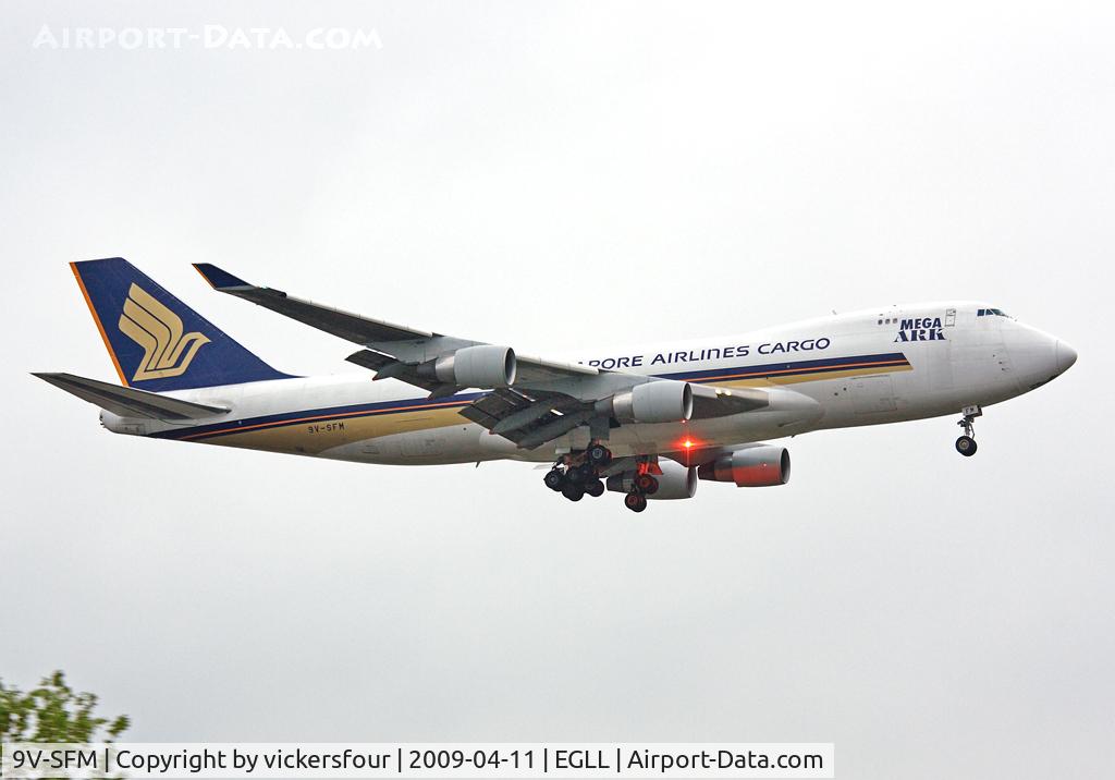 9V-SFM, 2003 Boeing 747-412F/SCD C/N 32898, Singapore Airlines