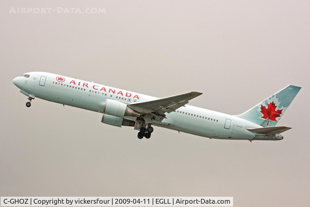 C-GHOZ, 1989 Boeing 767-375 C/N 24087, Air Canada