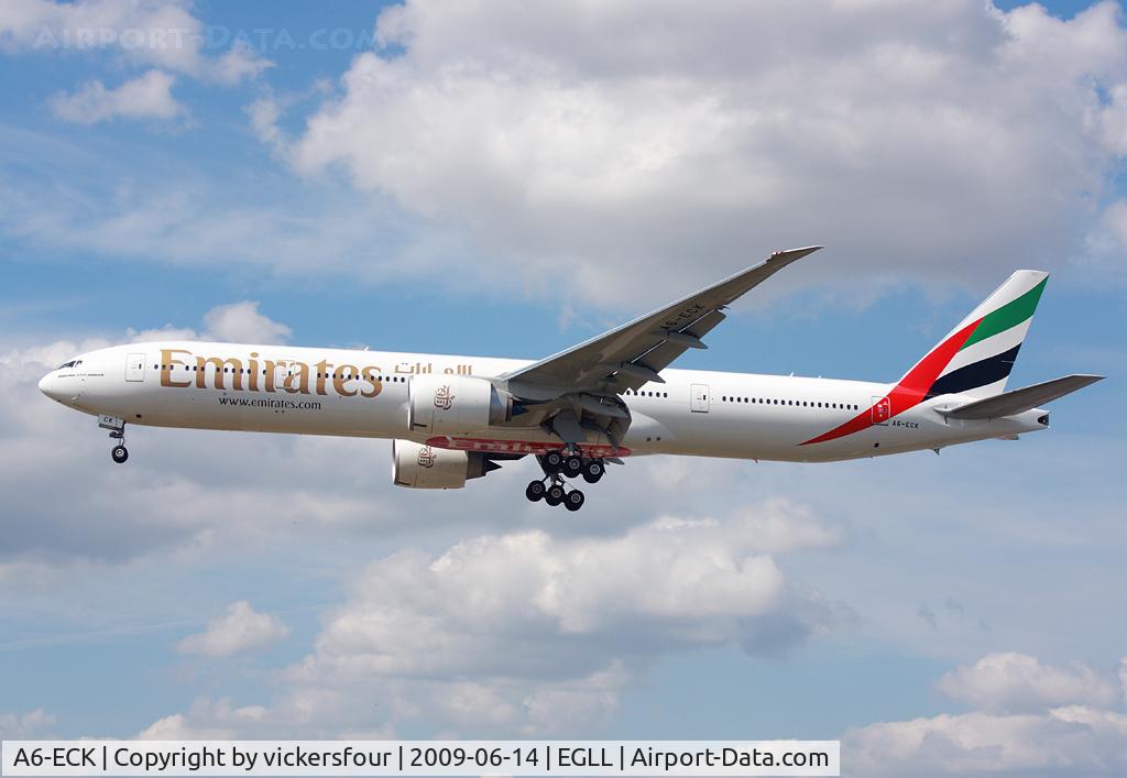A6-ECK, 2008 Boeing 777-31H/ER C/N 35584, Emirates