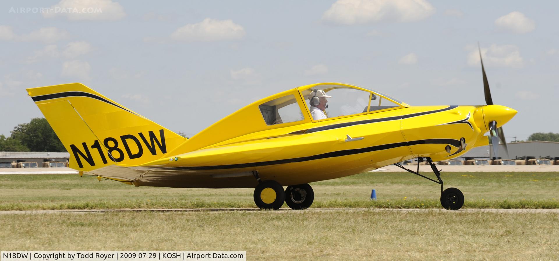 N18DW, 1972 Dyke JD-2 Delta C/N 1093, EAA AIRVENTURE 2009