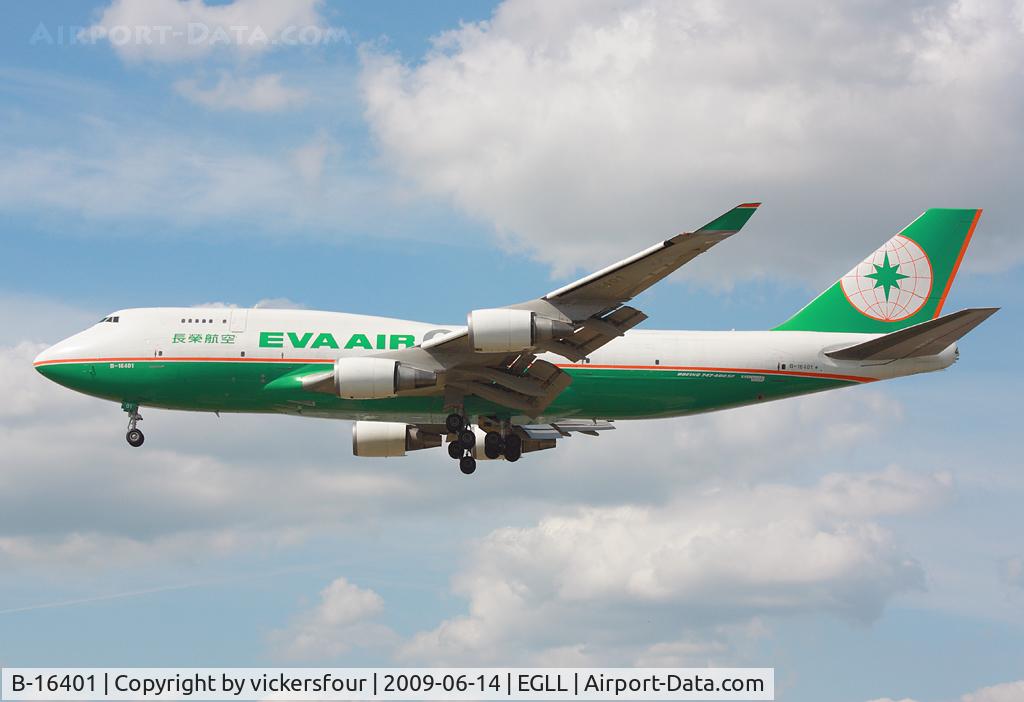 B-16401, 1992 Boeing 747-45EBD(SF) C/N 27062, Eva Air