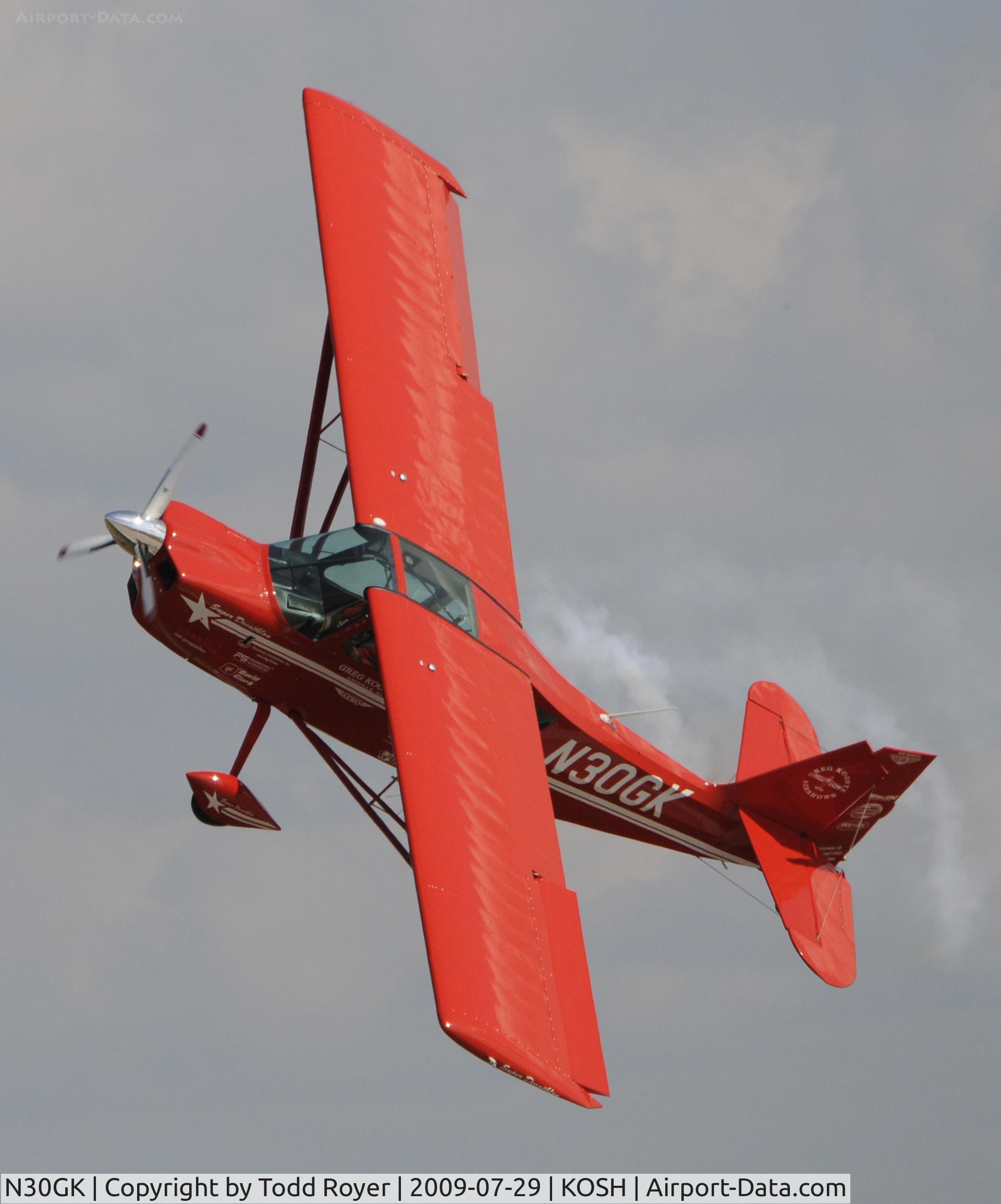 N30GK, 2008 American Champion 8KCAB Decathlon C/N 10622008, EAA AIRVENTURE 2009