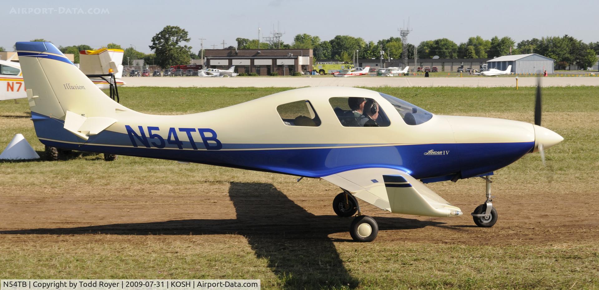 N54TB, 2002 Lancair IV C/N LIV-229FB, EAA AIRVENTURE 2009