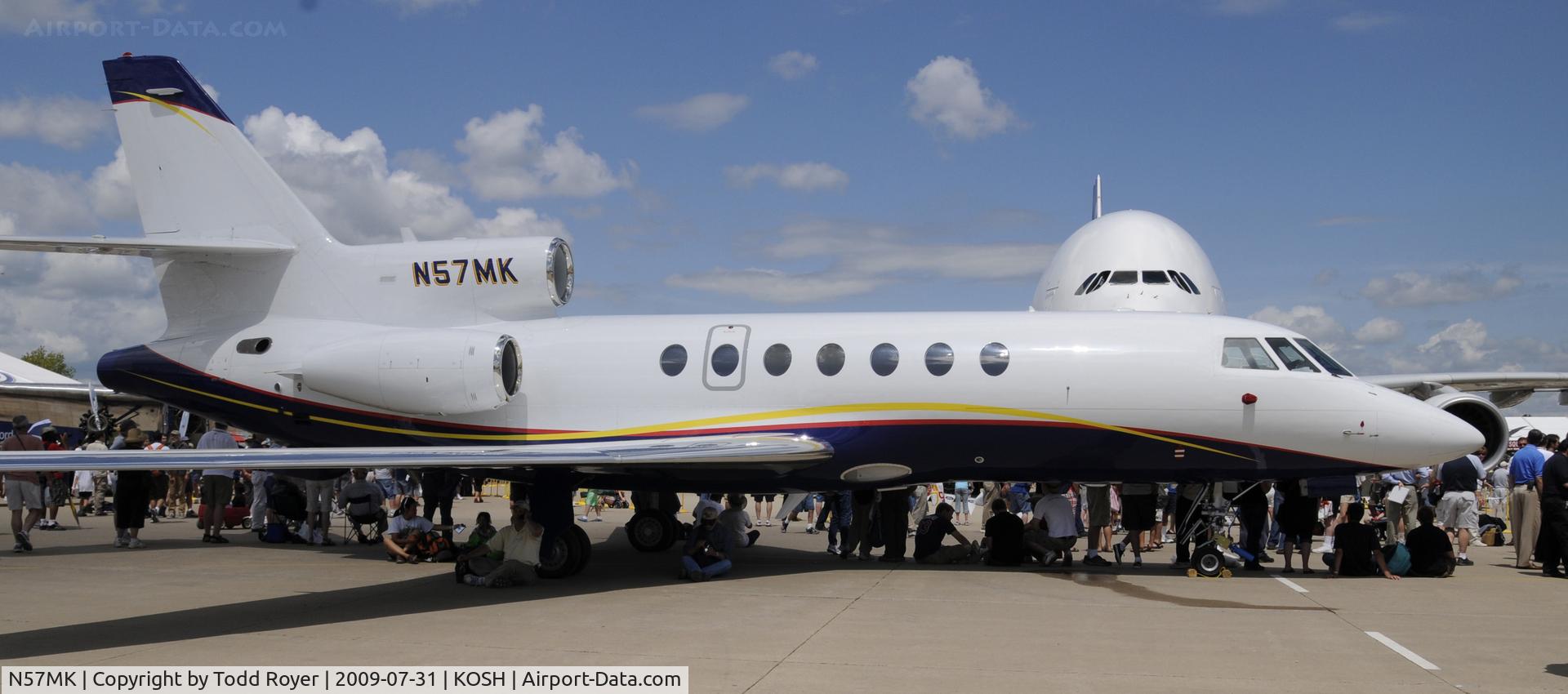 N57MK, 1988 Dassault Falcon 50 C/N 197, EAA AIRVENTURE 2009