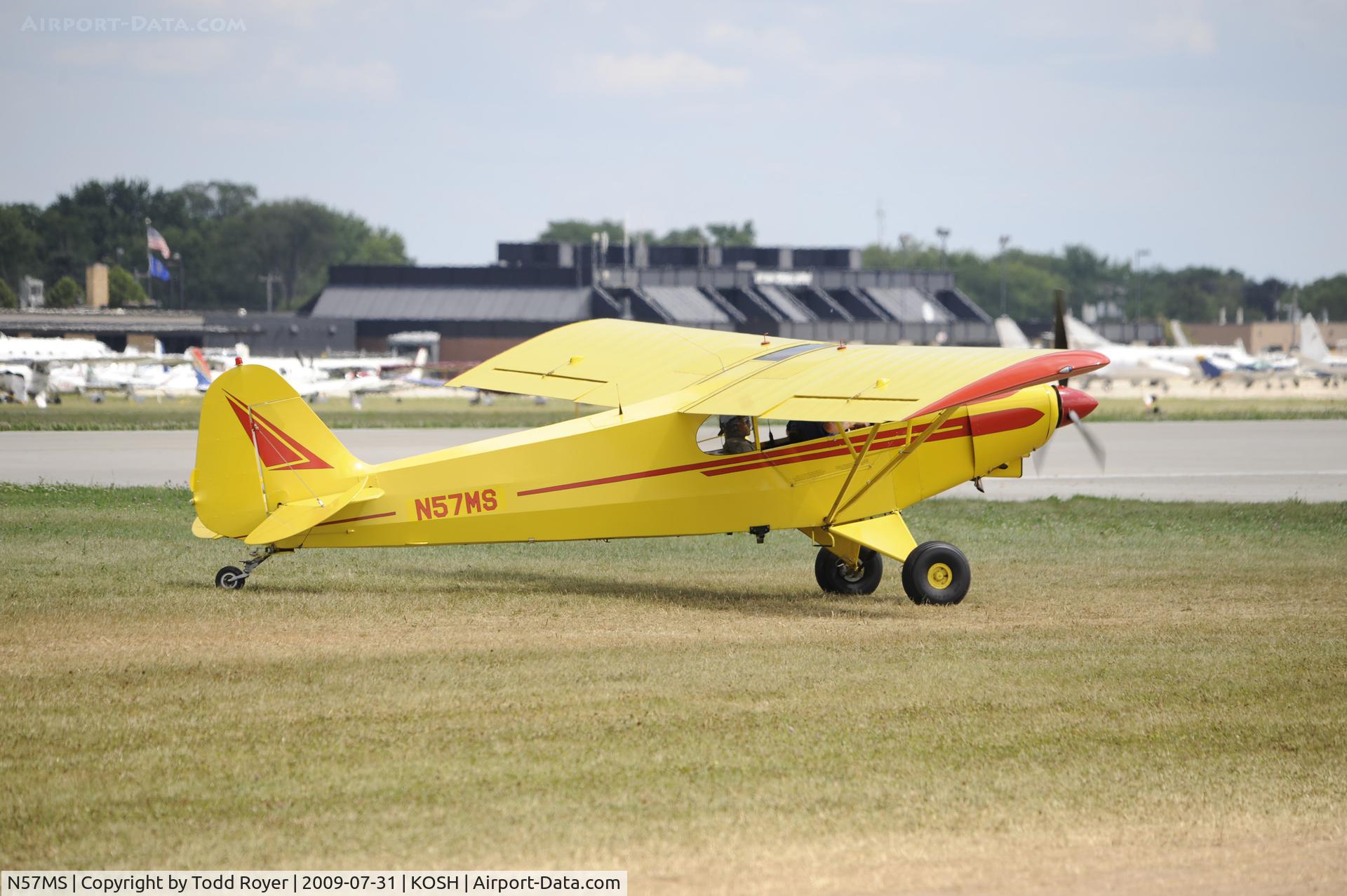 N57MS, 1999 Wag-Aero Super CUBy C/N GB-2, EAA AIRVENTURE 2009