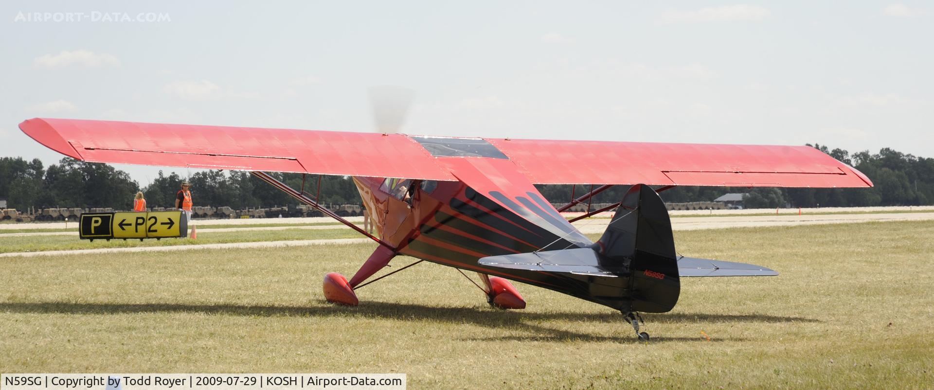 N59SG, 1997 Givens Steve TCLIPS C/N T01, EAA AIRVENTURE 2009