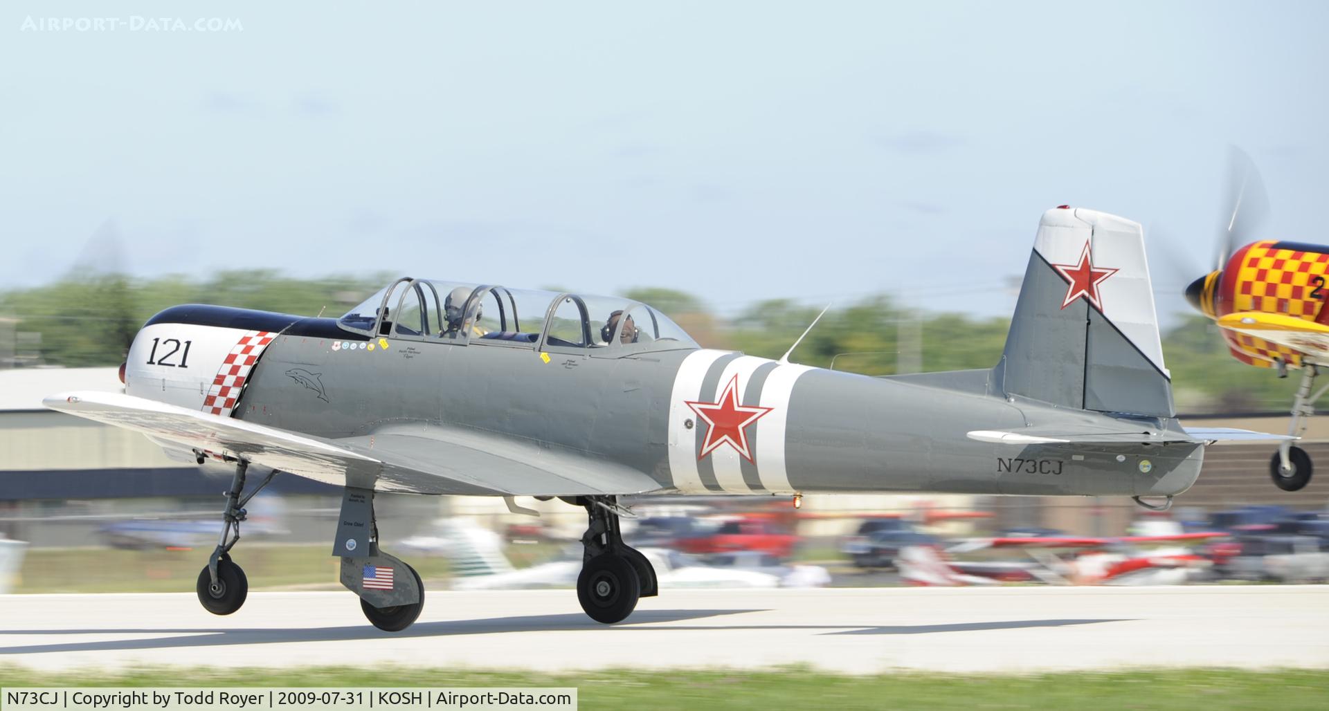 N73CJ, 1973 Nanchang CJ-6A C/N 2951231, EAA AIRVENTURE 2009