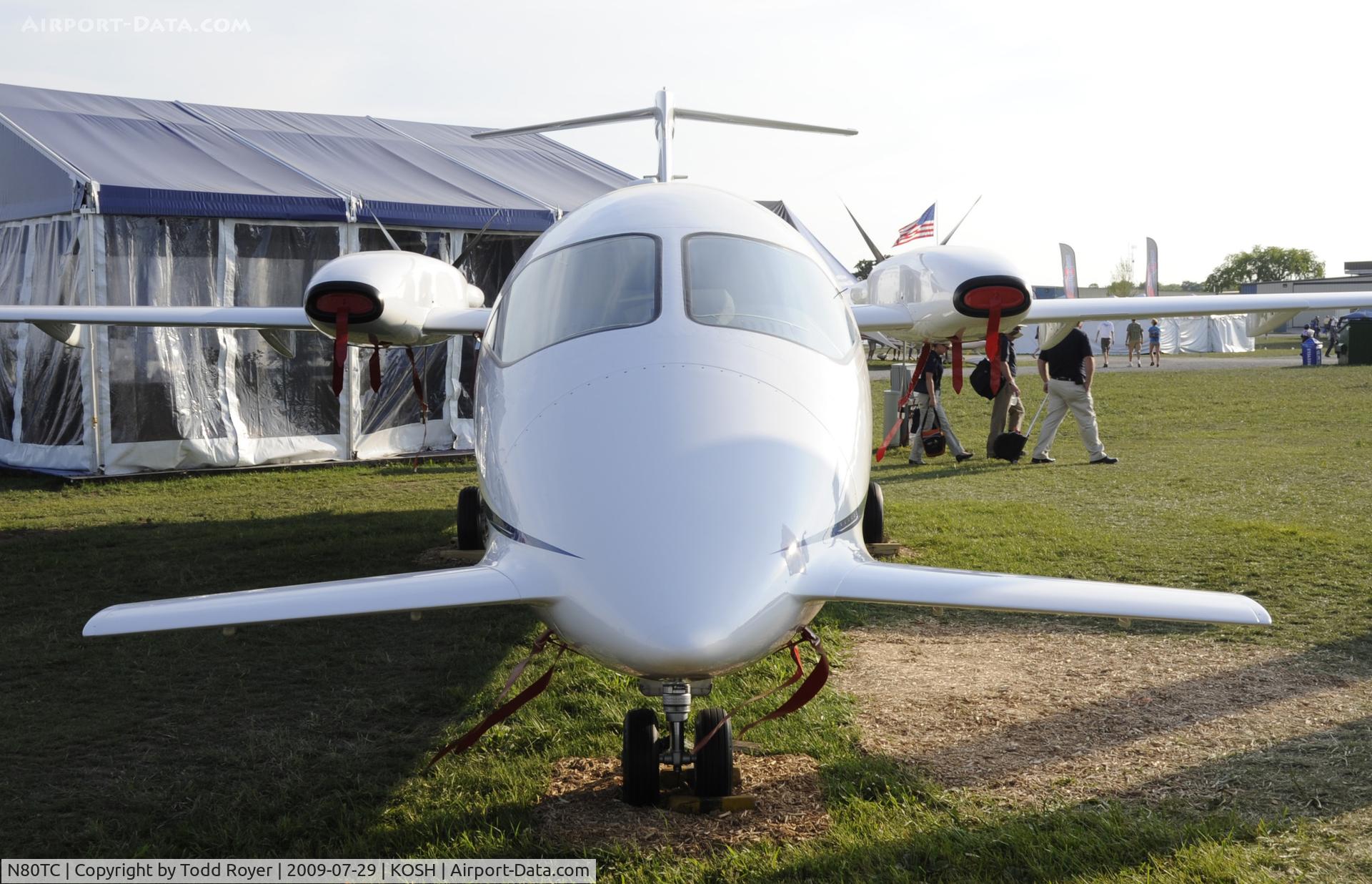 N80TC, 2008 Piaggio P-180 Avanti II C/N 1155, EAA AIRVENTURE 2009