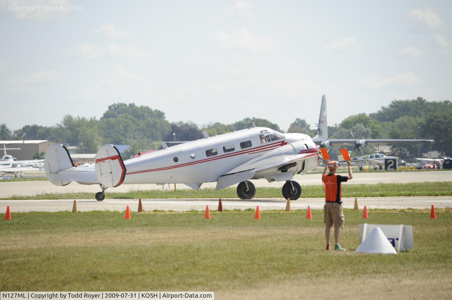 N127ML, 1946 Beech D18S C/N A-212, EAA AIRVENTURE 2009