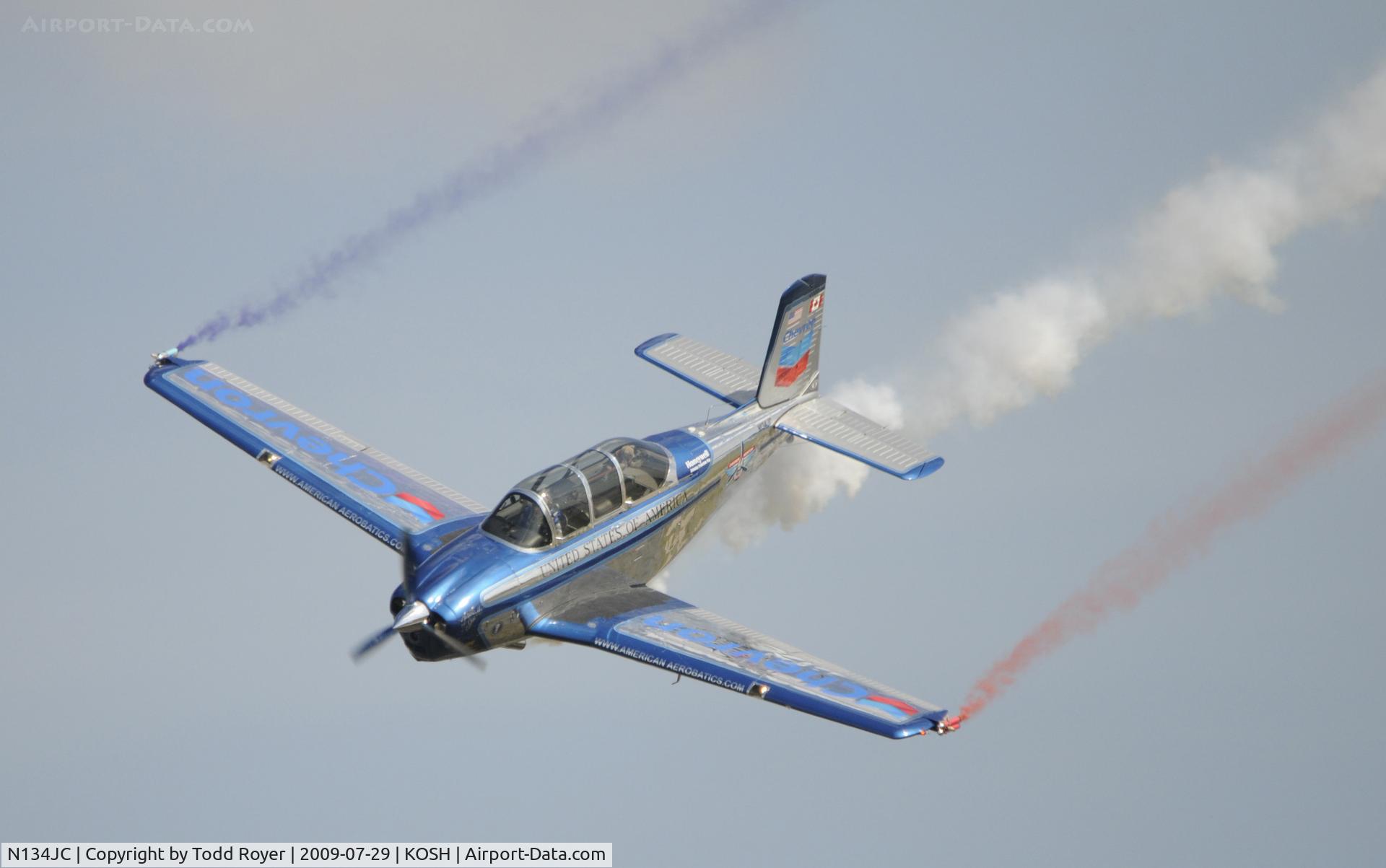 N134JC, 1955 Beech T-34-A (A45) Mentor C/N G-812, EAA AIRVENTURE 2009