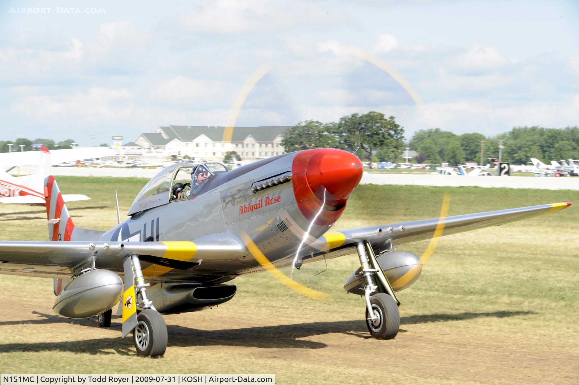 N151MC, 1968 North American F-51D Mustang Mustang C/N AF6722581, EAA AIRVENTURE 2009
