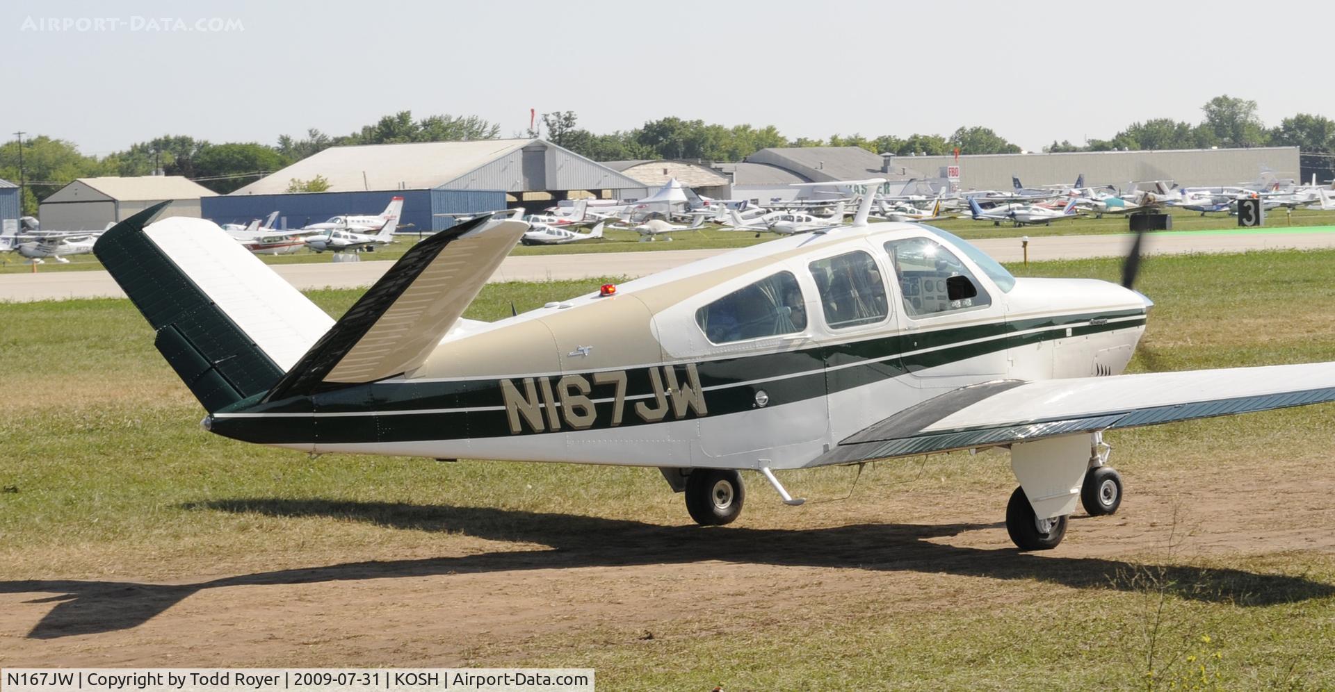 N167JW, 1968 Beech V35A Bonanza C/N D-8792, EAA AIRVENTURE 2009