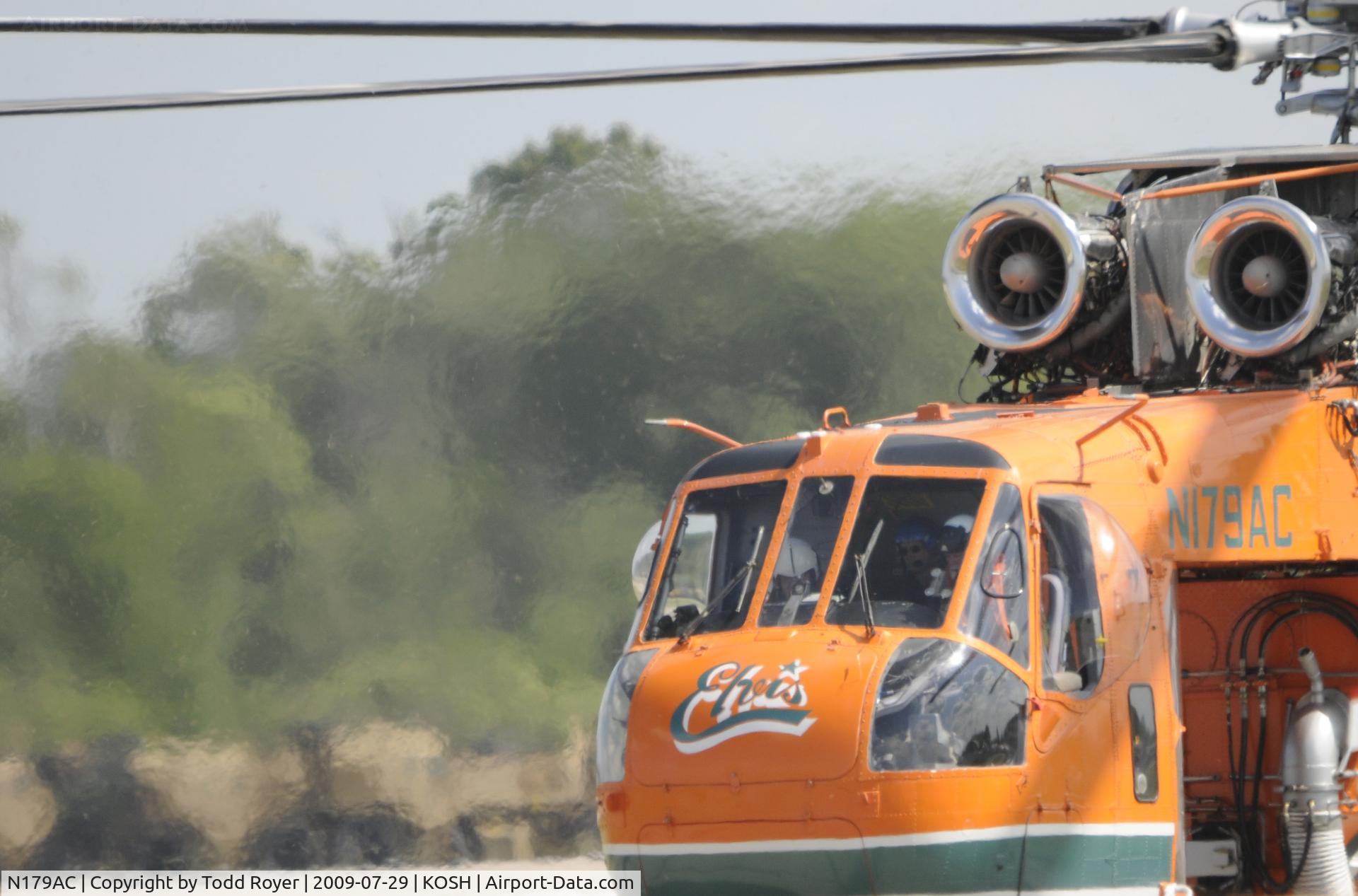 N179AC, 1970 Sikorsky S-64F Skycrane C/N 64091, EAA AIRVENTURE 2009