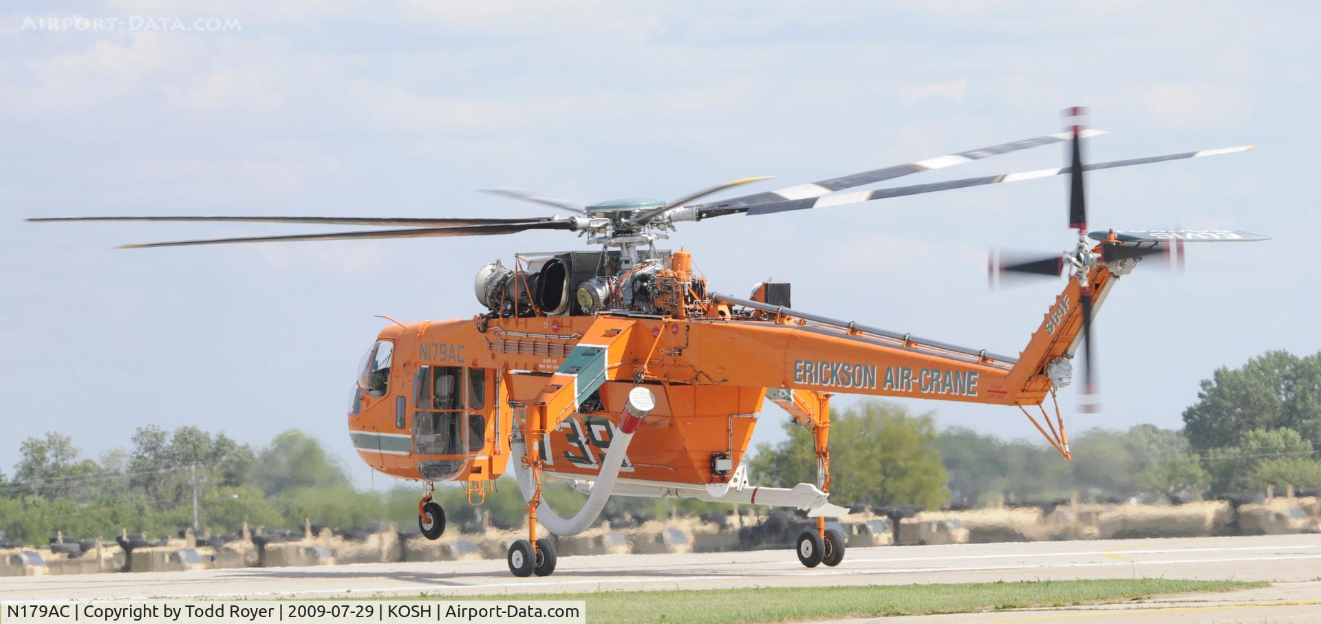 N179AC, 1970 Sikorsky S-64F Skycrane C/N 64091, EAA AIRVENTURE 2009