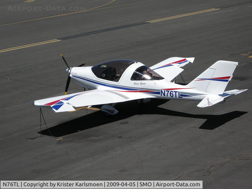 N76TL, 2007 TL Ultralight TL-2000 Sting Sport C/N TLUSA162, Parked at Santa Monica CA