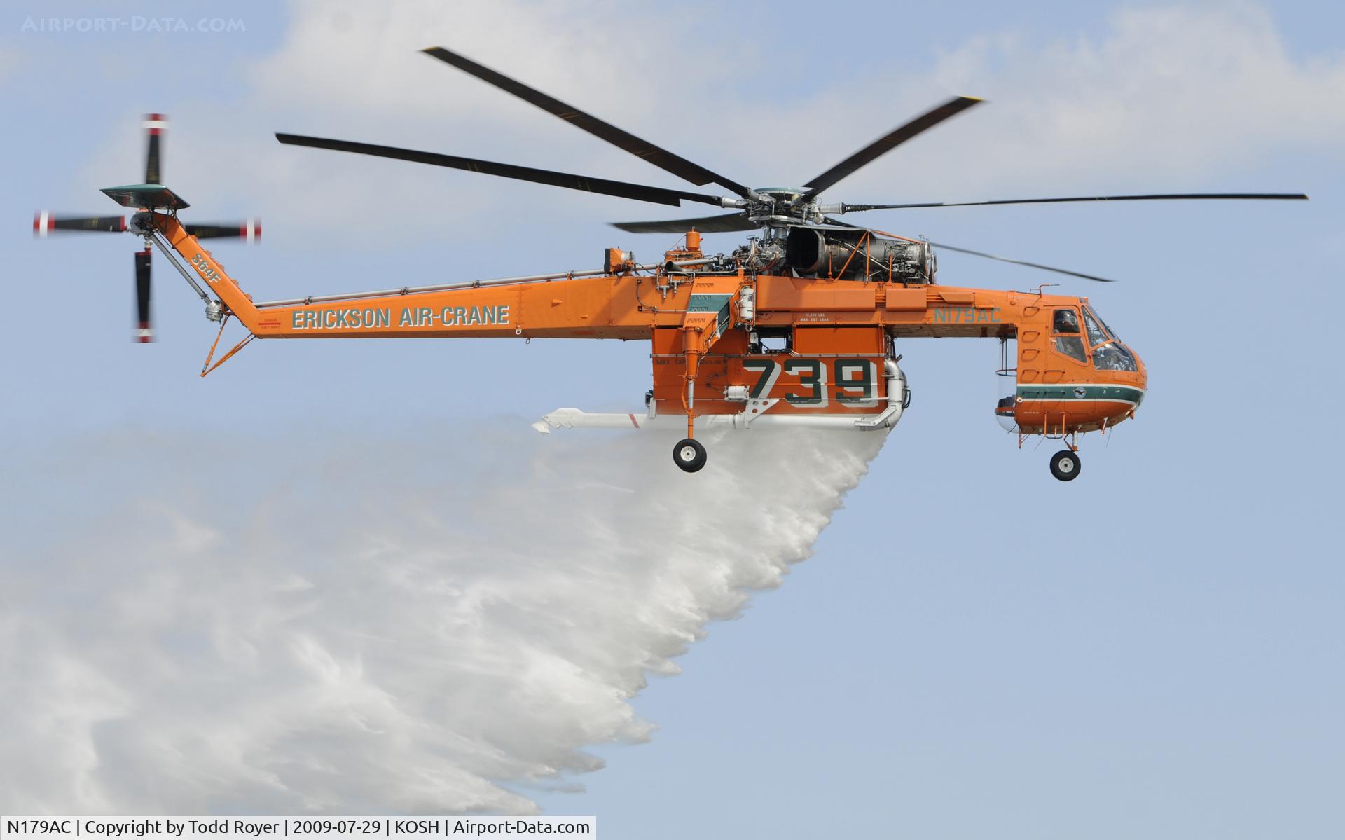 N179AC, 1970 Sikorsky S-64F Skycrane C/N 64091, EAA AIRVENTURE 2009