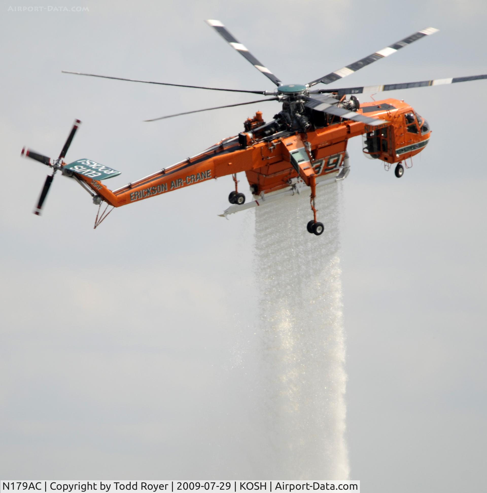 N179AC, 1970 Sikorsky S-64F Skycrane C/N 64091, EAA AIRVENTURE 2009
