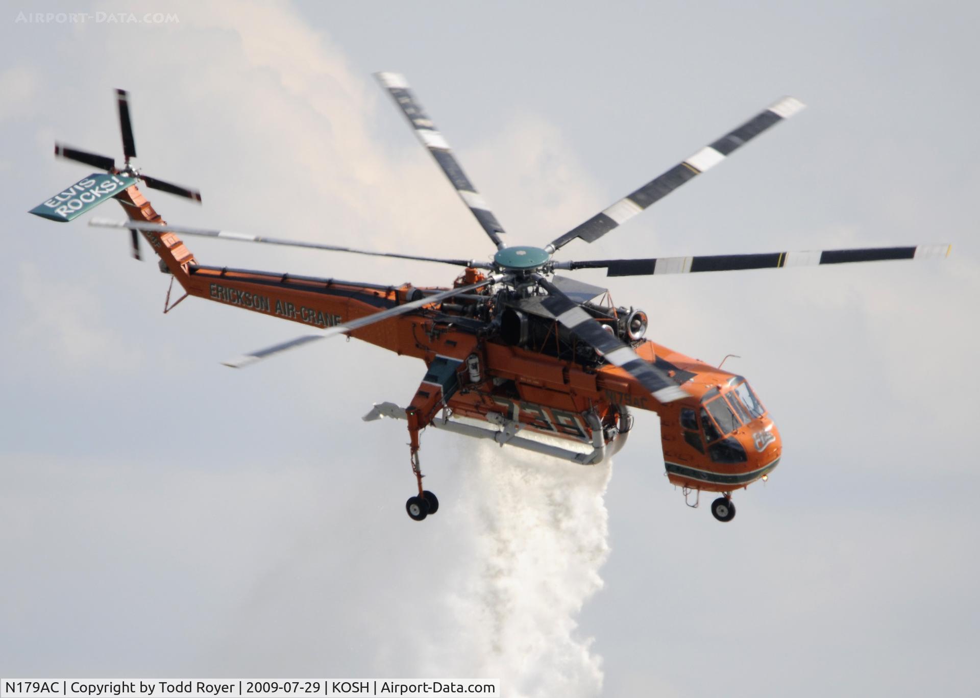 N179AC, 1970 Sikorsky S-64F Skycrane C/N 64091, EAA AIRVENTURE 2009