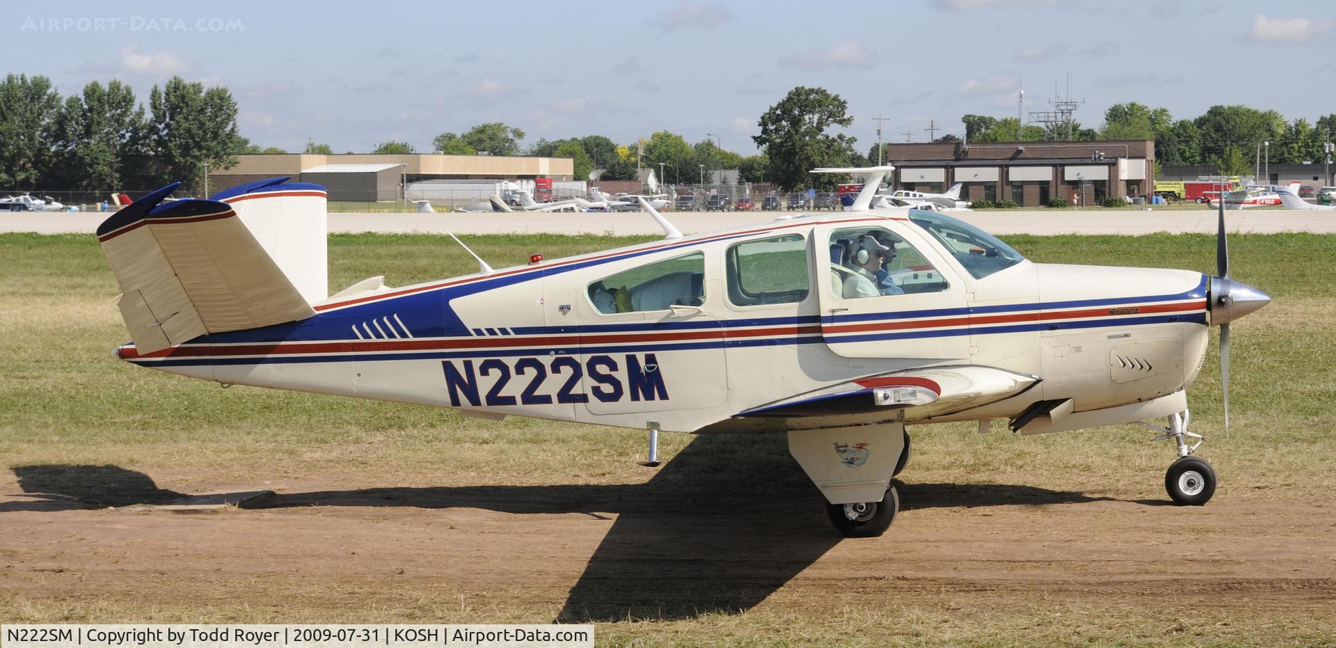 N222SM, 1976 Beech V35B Bonanza C/N D-9958, EAA AIRVENTURE 2009