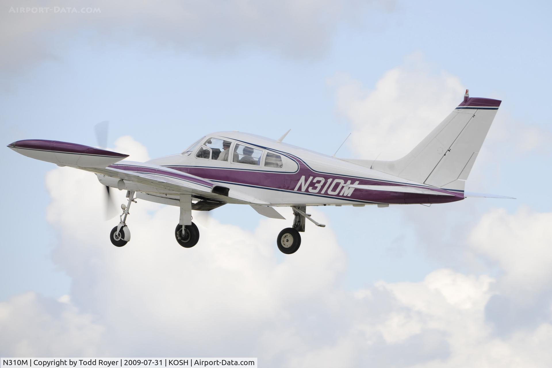 N310M, 1963 Cessna 310H C/N 310H0054, EAA AIRVENTURE 2009