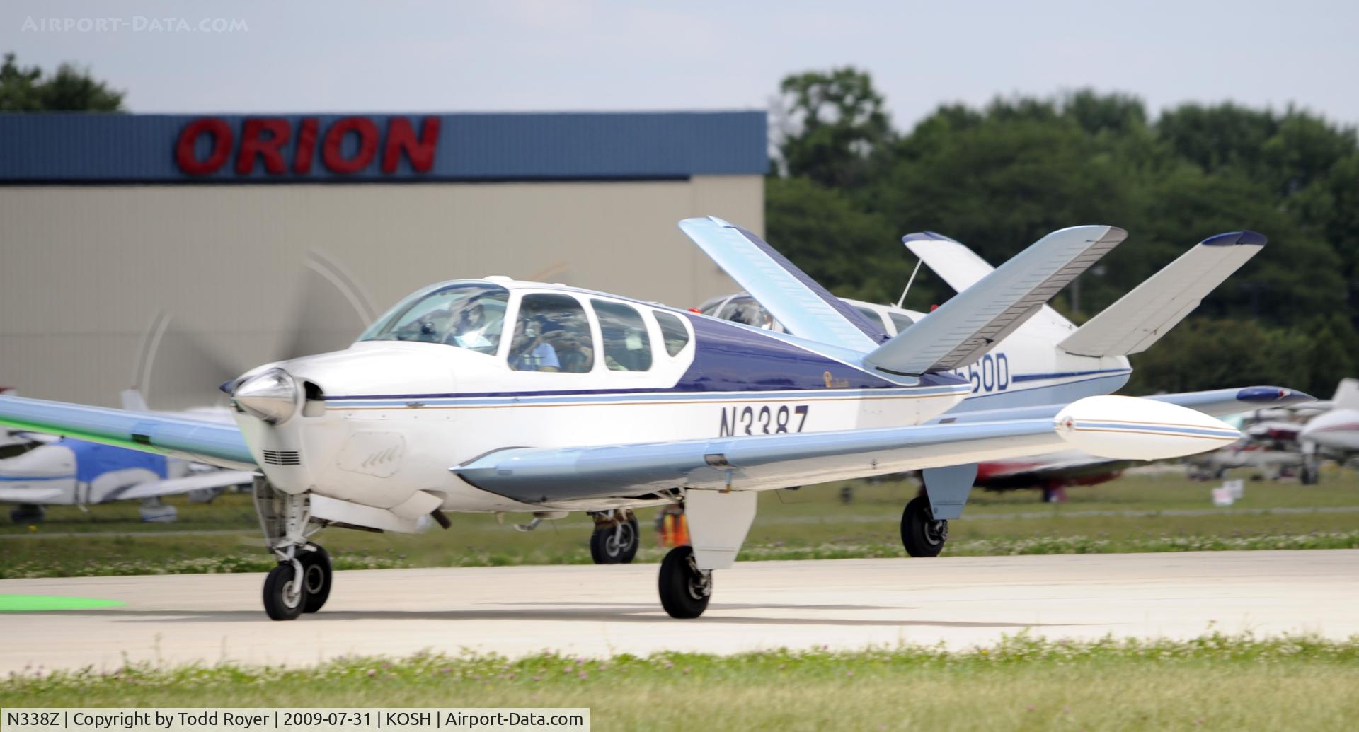 N338Z, 1960 Beech M35 Bonanza C/N D-6506, EAA AIRVENTURE 2009