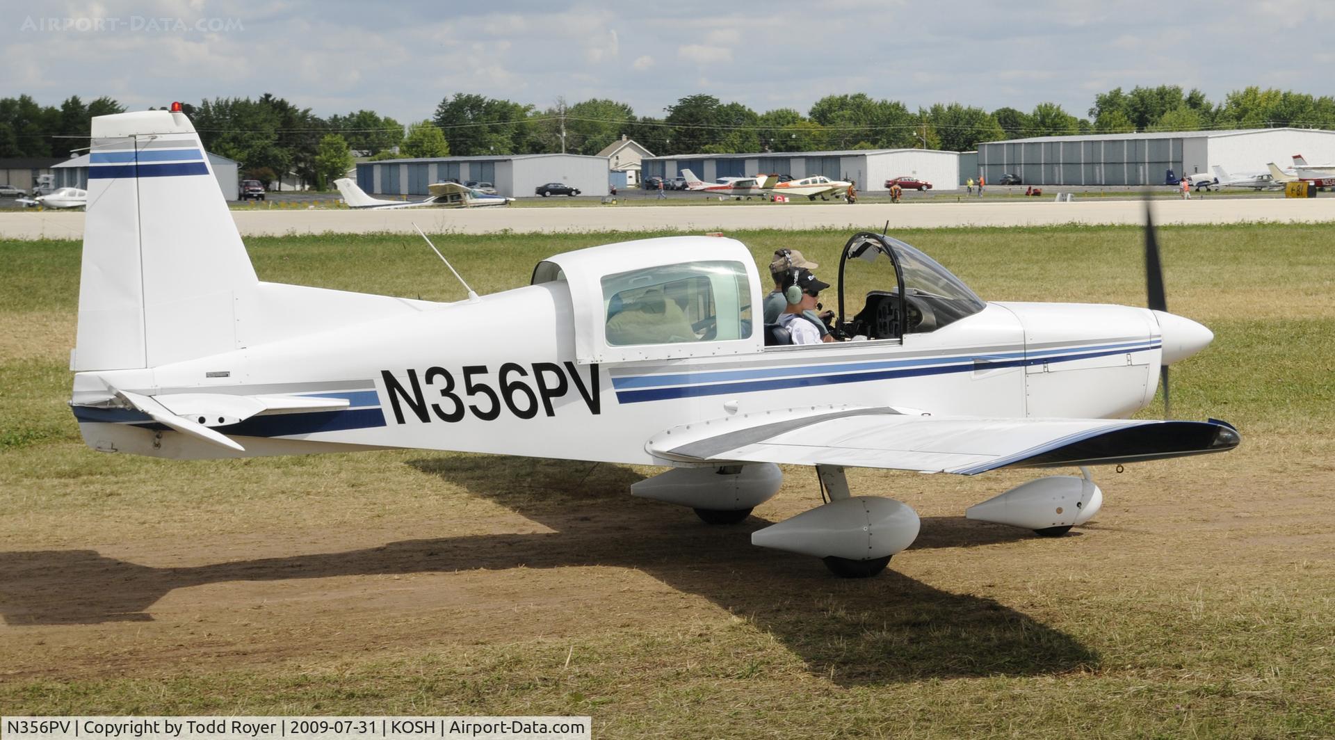 N356PV, 1973 Grumman American AA-5 Traveler C/N AA5-0303, EAA AIRVENTURE 2009