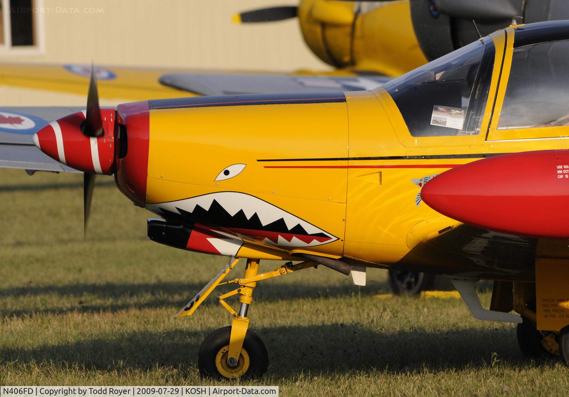 N406FD, 1990 SIAI-Marchetti SF-260D C/N 771, EAA AIRVENTURE 2009