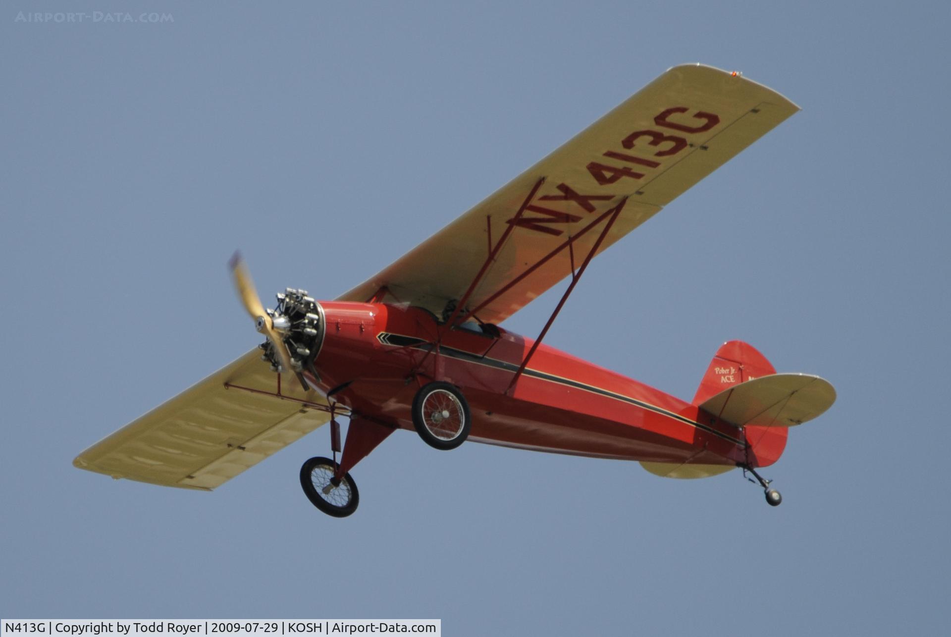 N413G, 2008 Pober Junior Ace C/N 61-N, EAA AIRVENTURE 2009
