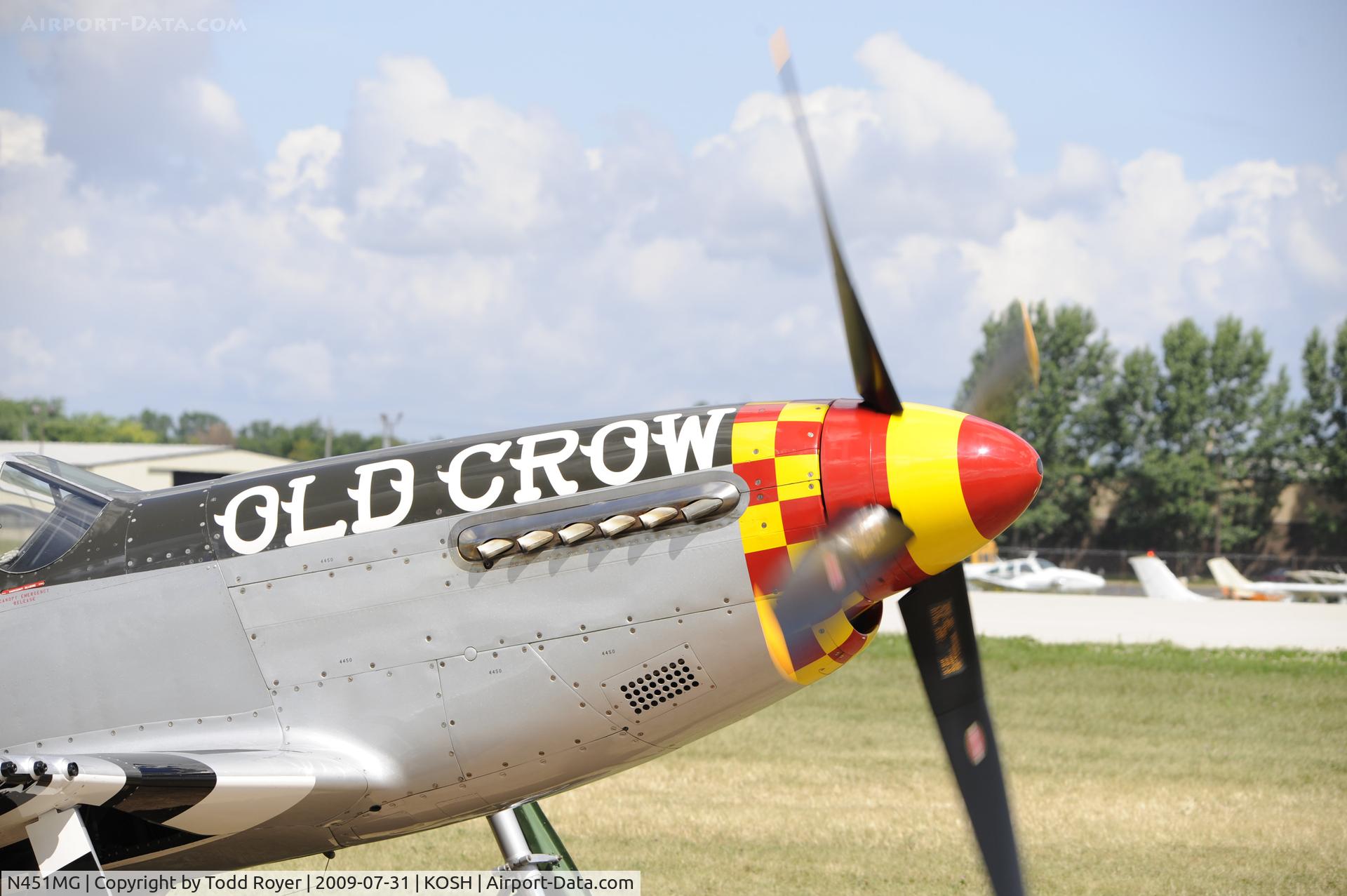 N451MG, 1944 North American P-51D Mustang C/N 44-74774, EAA AIRVENTURE 2009