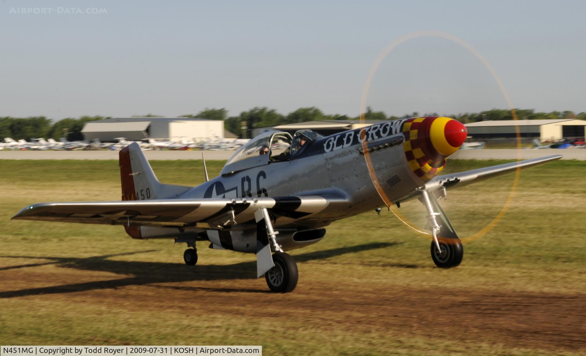 N451MG, 1944 North American P-51D Mustang C/N 44-74774, EAA AIRVENTURE 2009