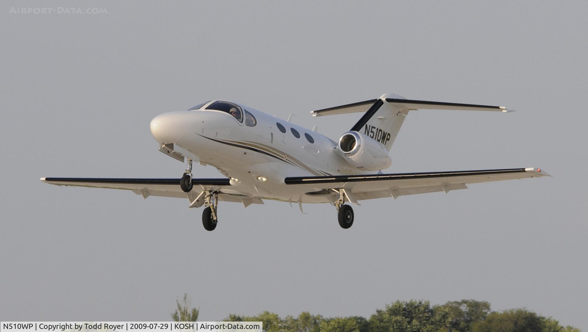 N510WP, Cessna 510 Citation Mustang C/N 510-0172, EAA AIRVENTURE 2009