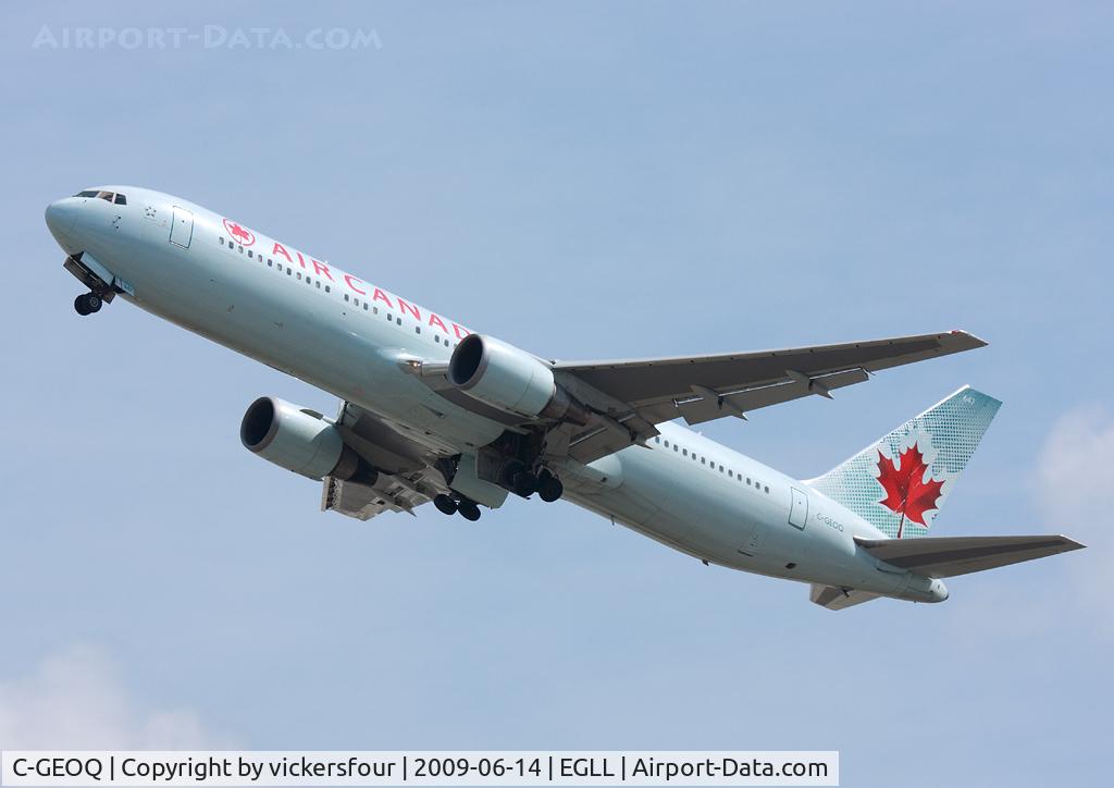 C-GEOQ, 1999 Boeing 767-375/ER C/N 30112, Air Canada