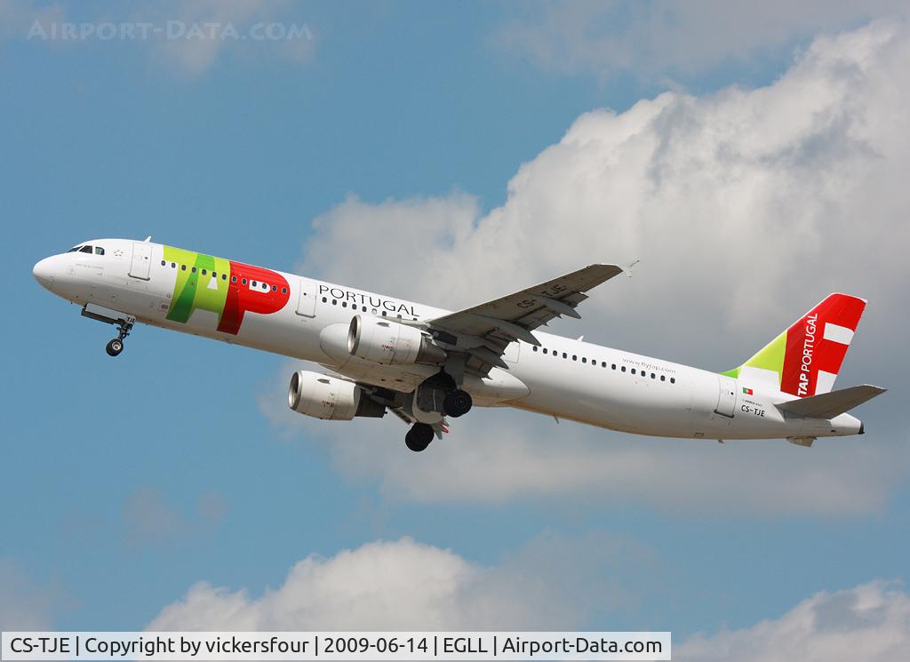 CS-TJE, 2000 Airbus A321-211 C/N 1307, Air Portugal