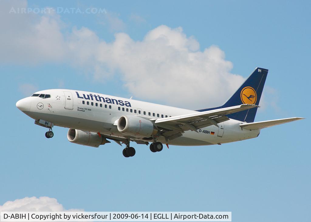 D-ABIH, 1991 Boeing 737-530 C/N 24821, Lufthansa