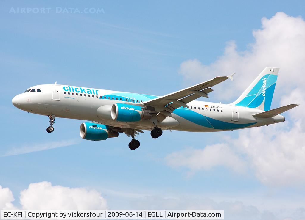 EC-KFI, 2007 Airbus A320-216 C/N 3174, Clickair