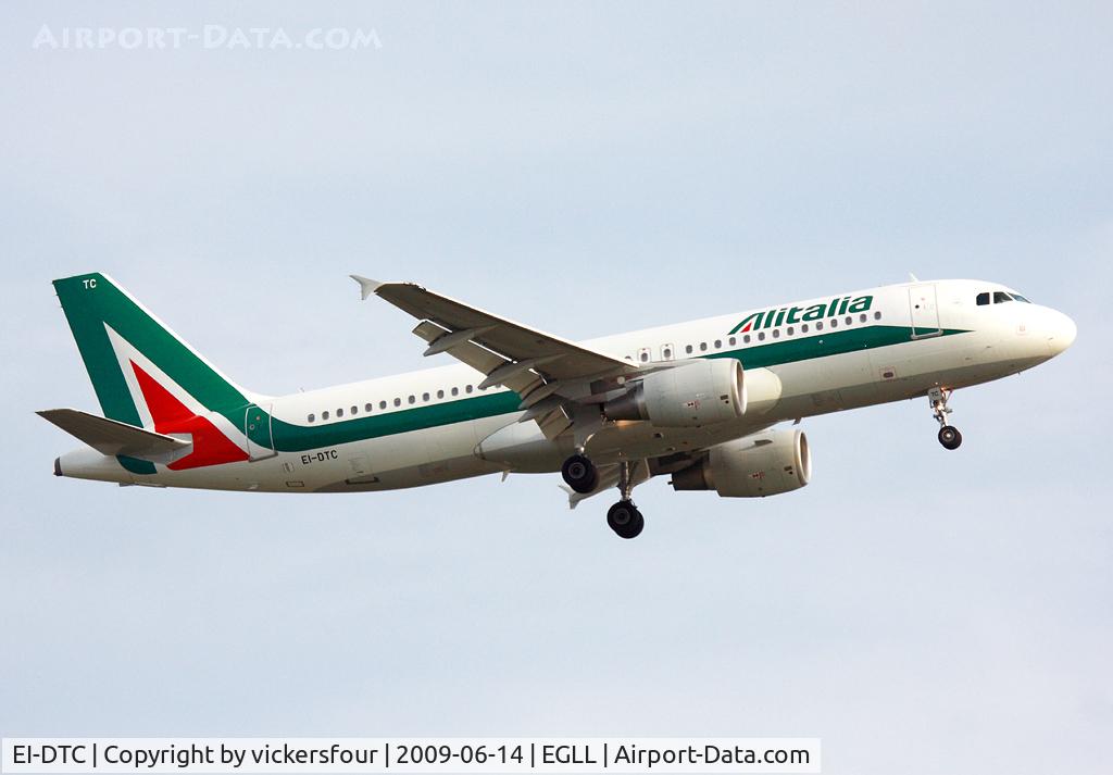 EI-DTC, 2009 Airbus A320-216 C/N 3831, Alitalia