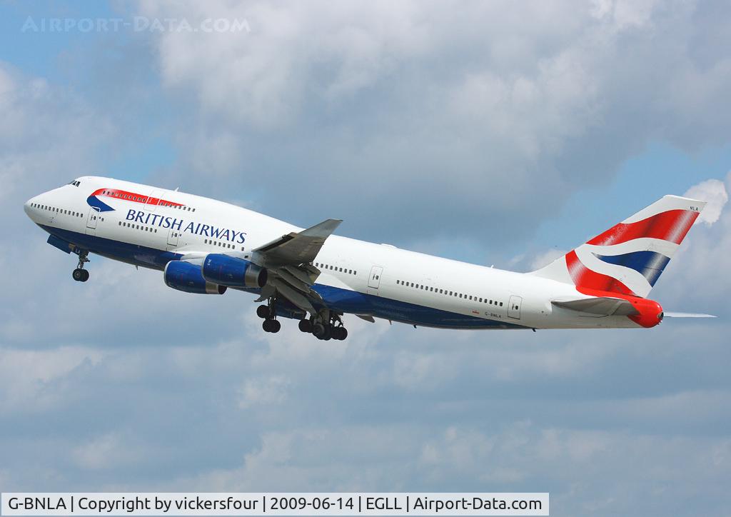G-BNLA, 1989 Boeing 747-436 C/N 23908, British Airways