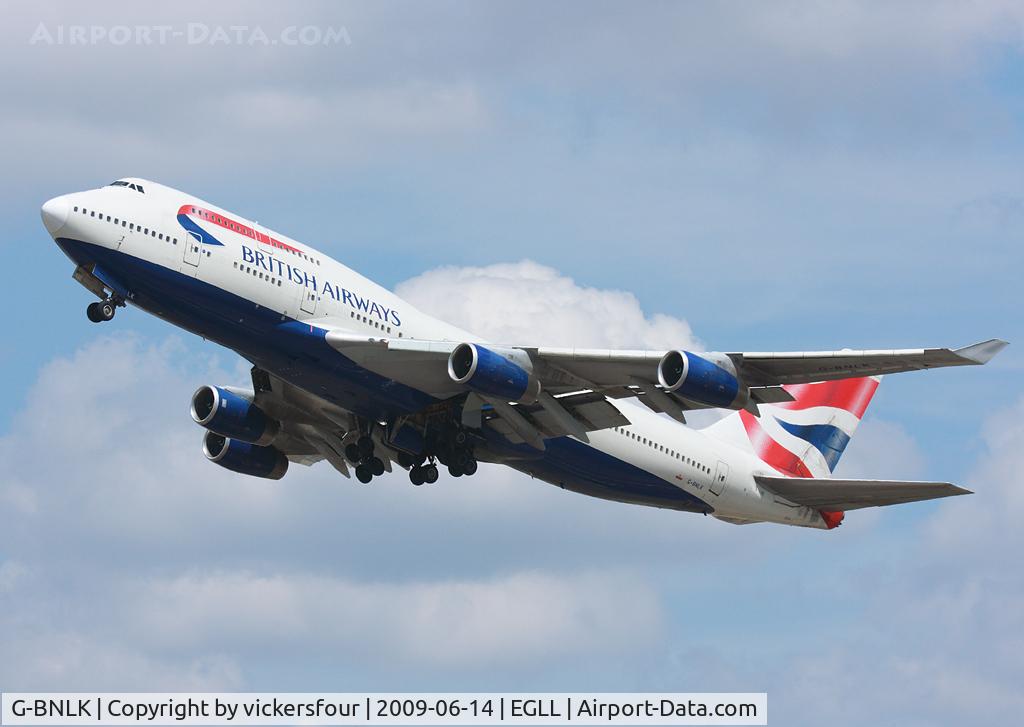 G-BNLK, 1990 Boeing 747-436 C/N 24053, British Airways