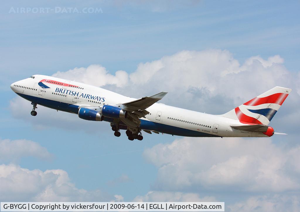 G-BYGG, 1999 Boeing 747-436 C/N 28859, British Airways