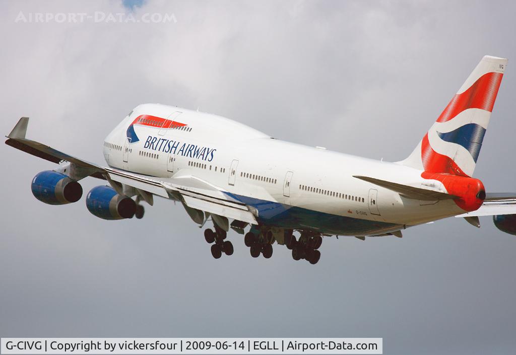 G-CIVG, 1995 Boeing 747-436 C/N 25813, British Airways