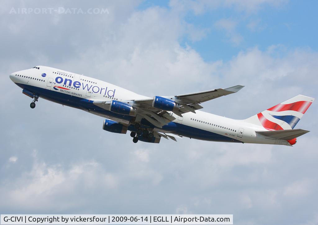 G-CIVI, 1996 Boeing 747-436 C/N 25814, British Airways