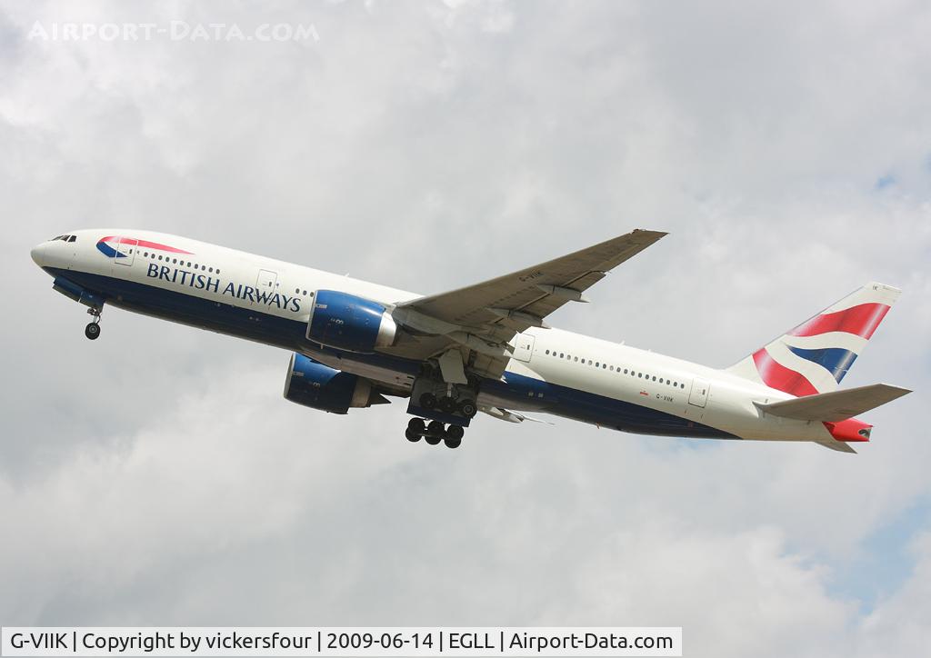 G-VIIK, 1998 Boeing 777-236/ER C/N 28840, British Airways