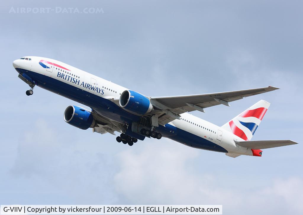 G-VIIV, 1999 Boeing 777-236 C/N 29964, British Airways