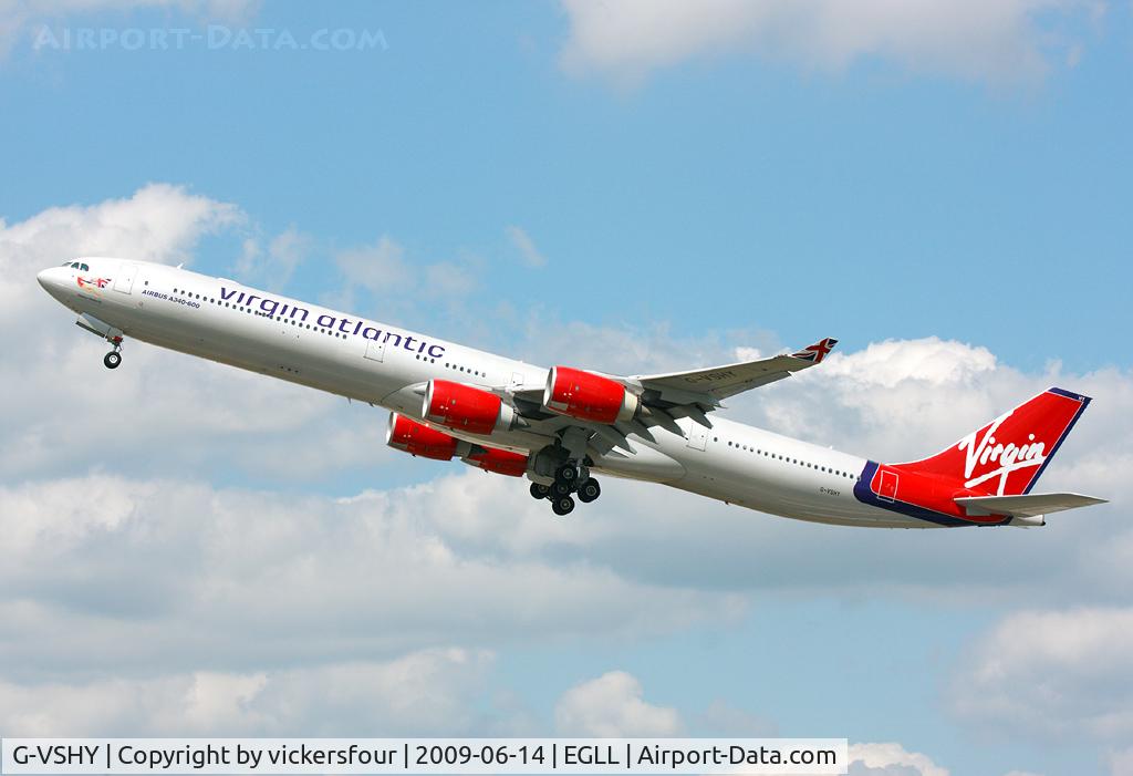 G-VSHY, 2002 Airbus A340-642 C/N 383, Virgin Atlantic