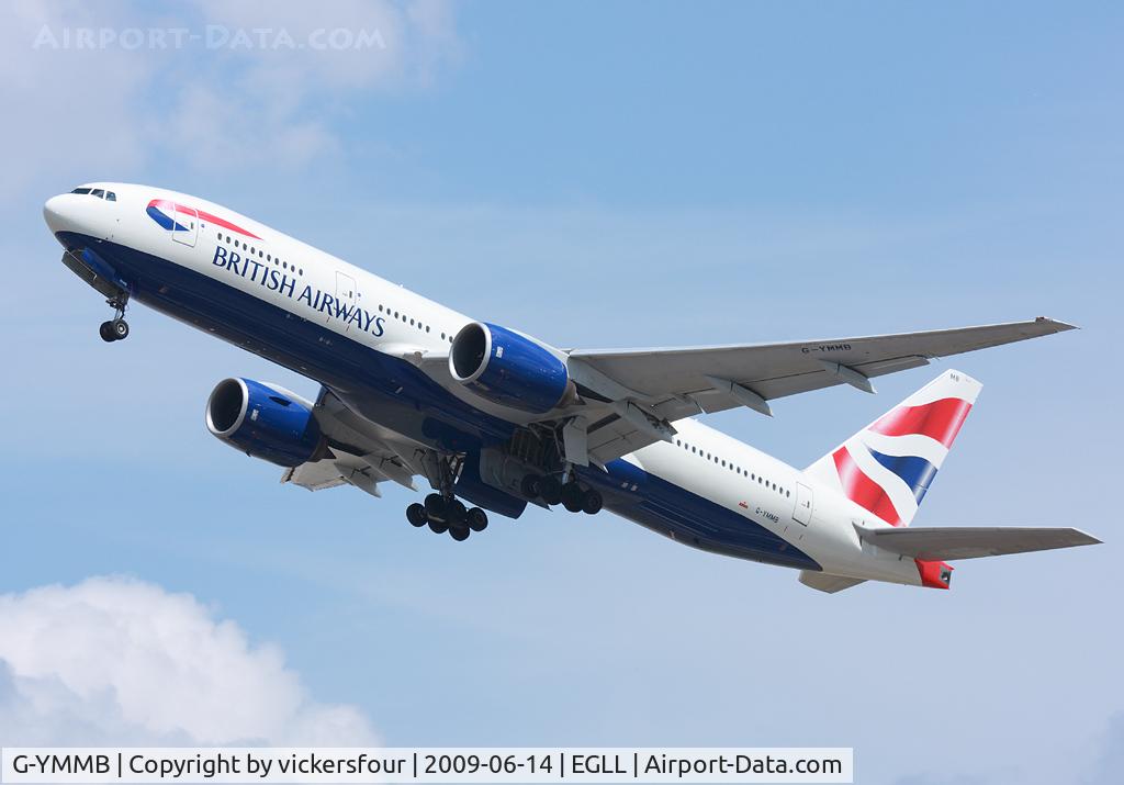 G-YMMB, 2000 Boeing 777-236/ER C/N 30303, British Airways